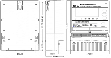 威勝DTSD341-9D電表安裝