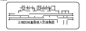 威勝DSSY331-MD4(三線三線)DTSY341-MD4(三線四線)預(yù)付費電能表接線圖