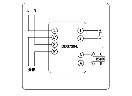 科陸DDS720-L接線圖