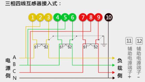 三相電表接線圖