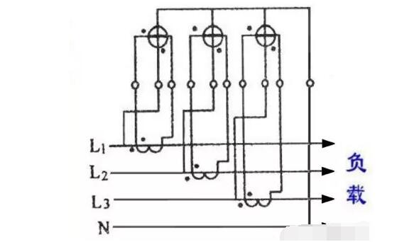 三相四線電表怎么接